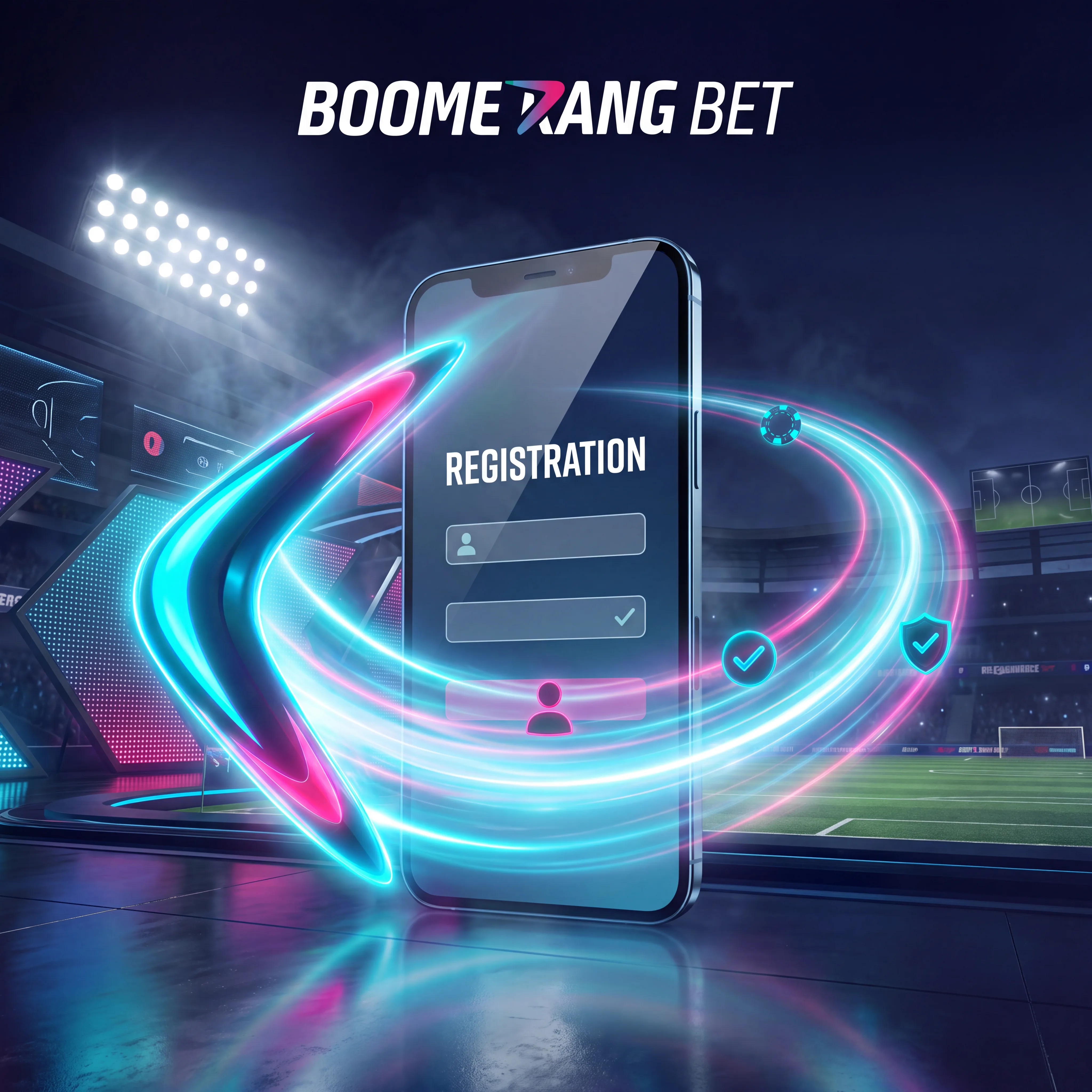 Boomerang Bet registration illustration